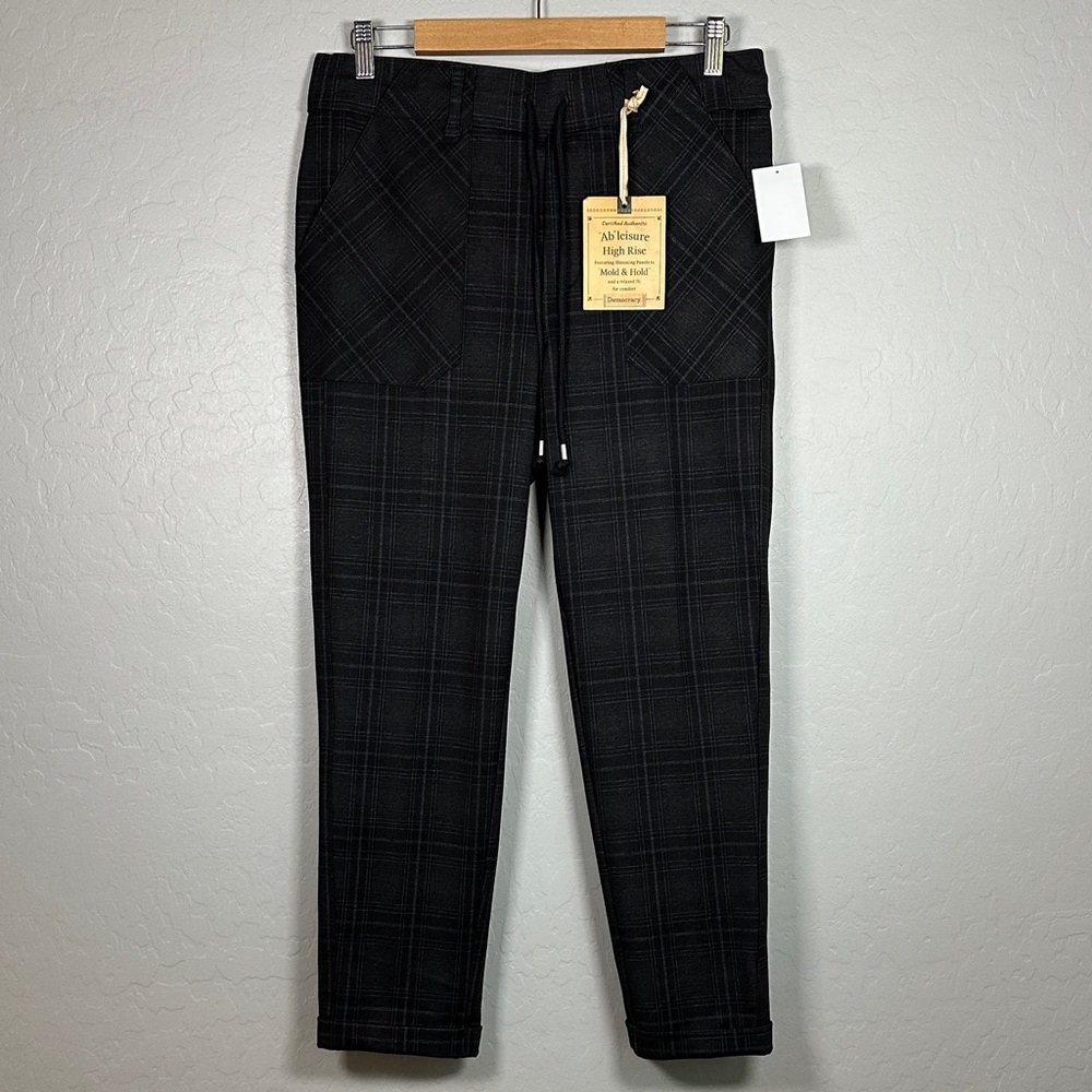 Democracy Plaid Pants